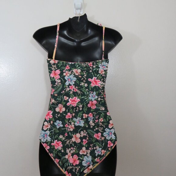 Agua Bendita Size Medium Kailan Sally Reversible One Piece Swimsuit NEW - Picture 6 of 6